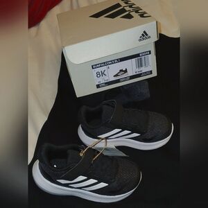 BRAND NEW Toddler Adidas Black Sneakers